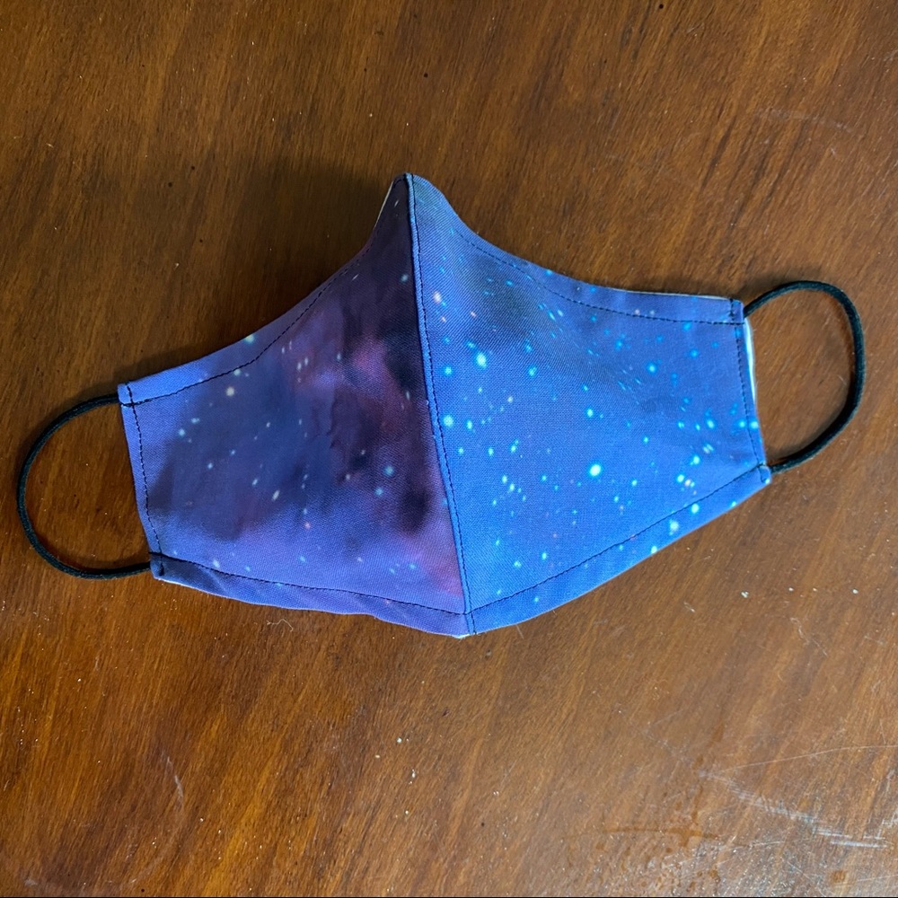 Brand new galaxy print fabric mask